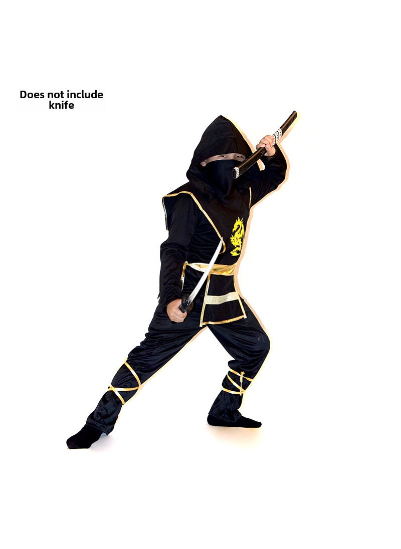 Generic Kids Ninja Costume Halloween Cosplay A bayonet  - Image 5