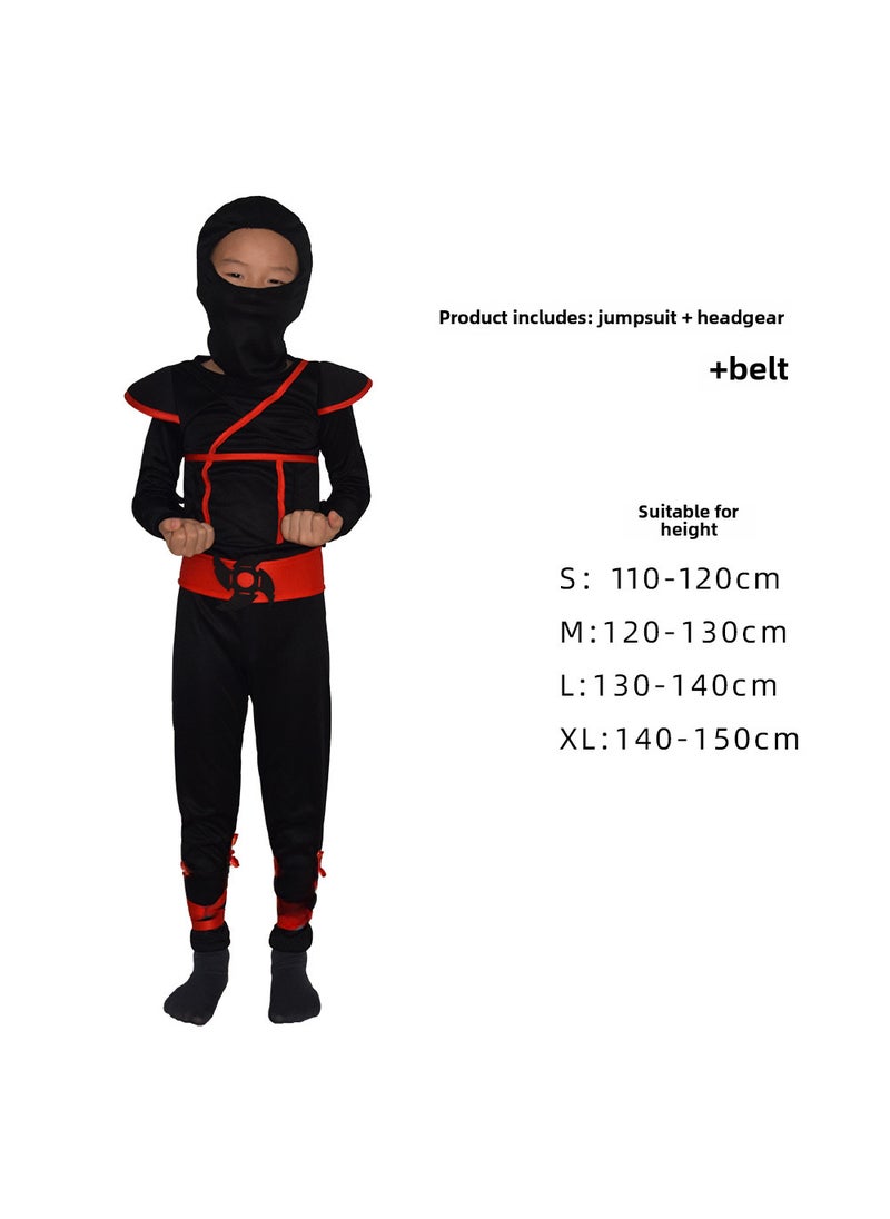 Generic Kids Ninja Costume Halloween Cosplay A bayonet  - Image 4