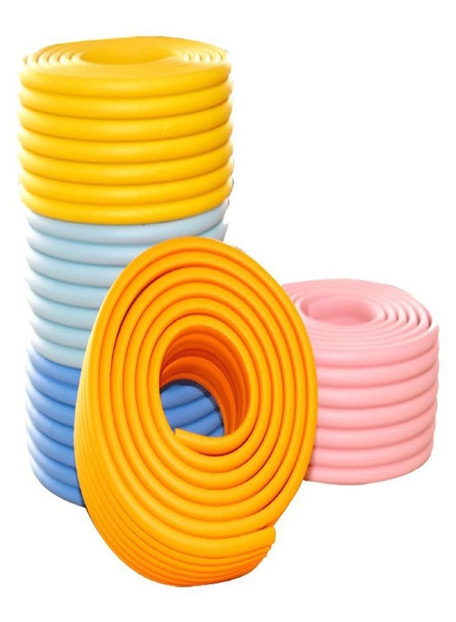 OLWICK شريط حماية الأطفال من OLWICK® - قطعة واحدة، شريط حماية حواف الأثاث سميك للغاية | وسادة إسفنجية عالية الكثافة | واقي زوايا الأطفال لسلامتهم | واقي بطول 6.5 قدم للطاولة والجدار (برتقالي) - Image 2