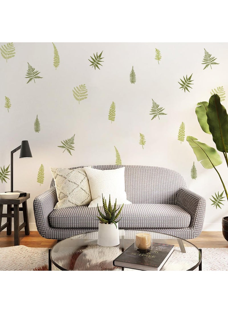 FINGERINSPIRE FINGERINSPIRE Fern Stencil for Painting 11.8x11.8 inch Fern Leaves Painting Stencil Reusable Leaf Pattern Plant Theme Template for Painting on Wall Wood Canvas Fabric Furniture DIY Home Decoration  - Image 4