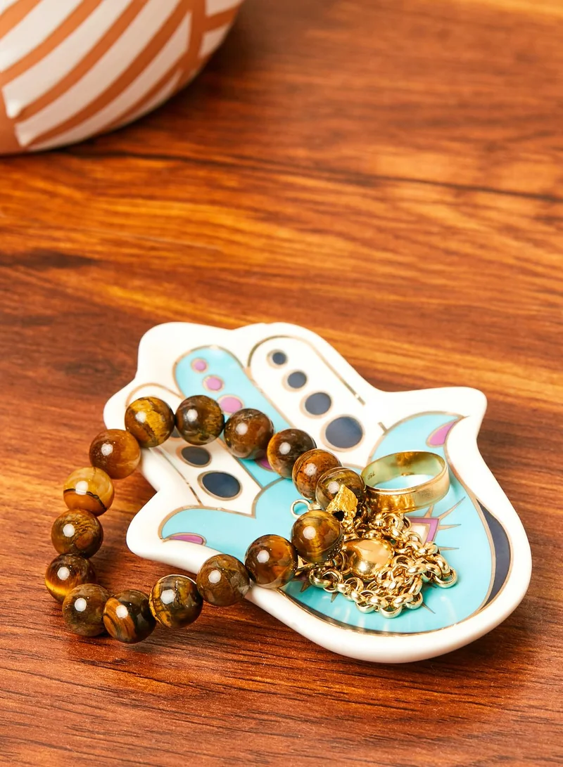 AURORA Hamsa Hand Trinket Tray