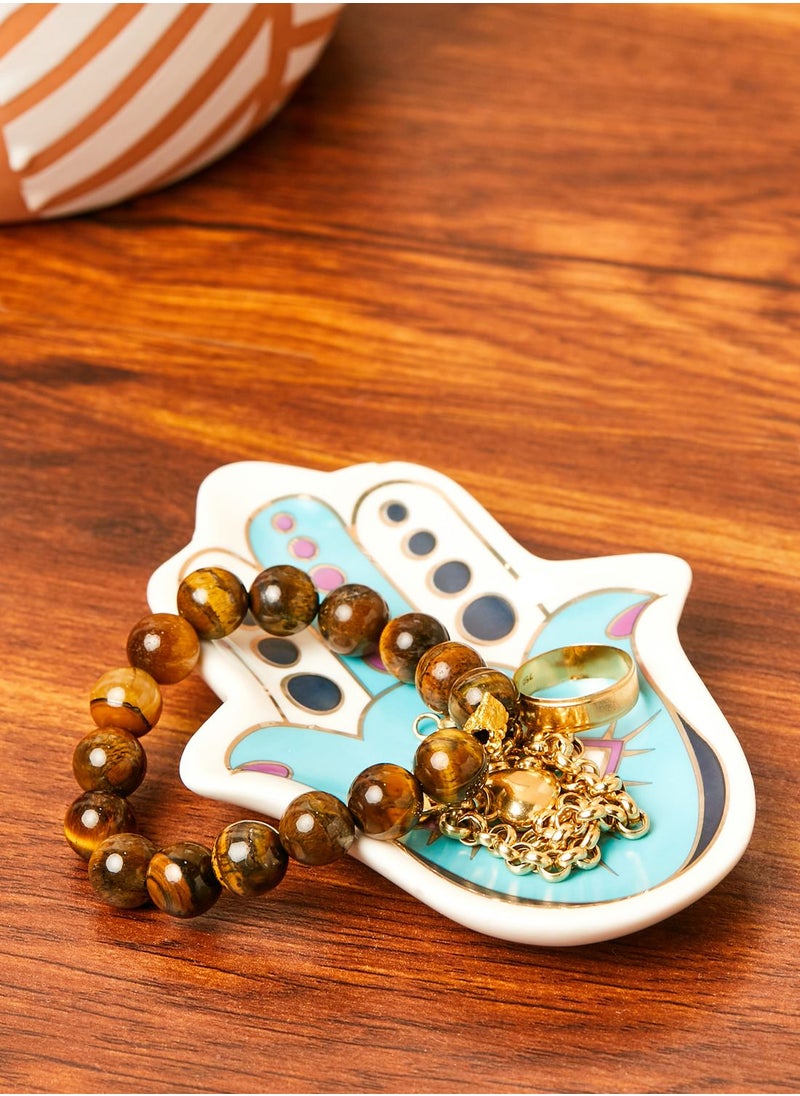 AURORA - Hamsa Hand Trinket Tray - Image 1