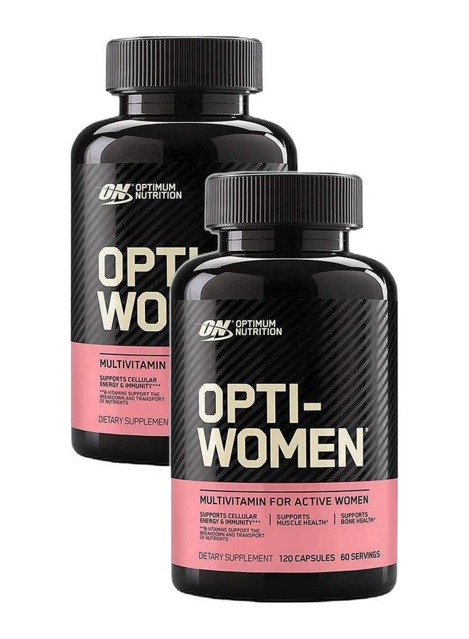 Optimum Nutrition عرض حزمة حصرية - ON أوبتي-نساء فيتامينات متعددة يومية 120 كبسولة - Image 1