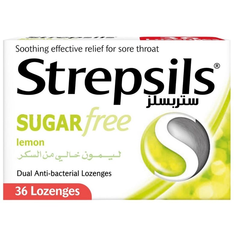 Strepsils Me Lemon Sugar Free 36Lz - Image 1