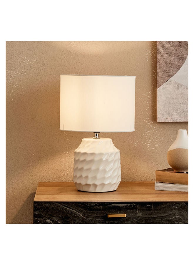 هوم بوكس مصباح طاولة سيراميك من كلارك - 22x22x33.5 سم - Image 2