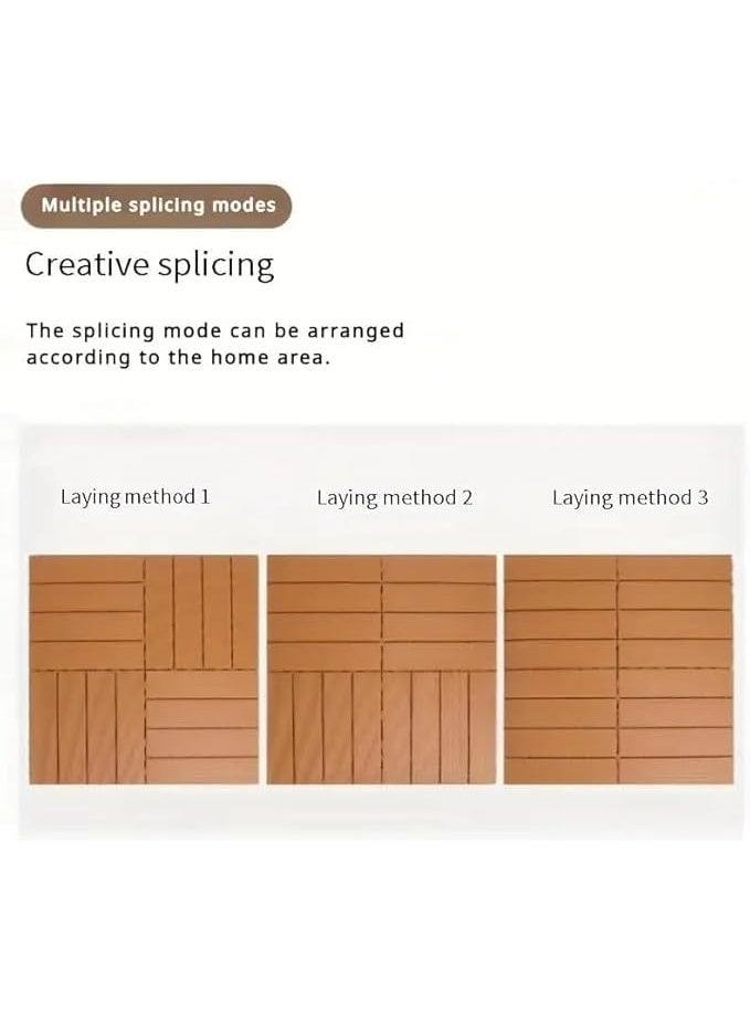 Durable & Stylish Interlocking Deck Tiles for All-Weather Protection 20pcs - Image 2