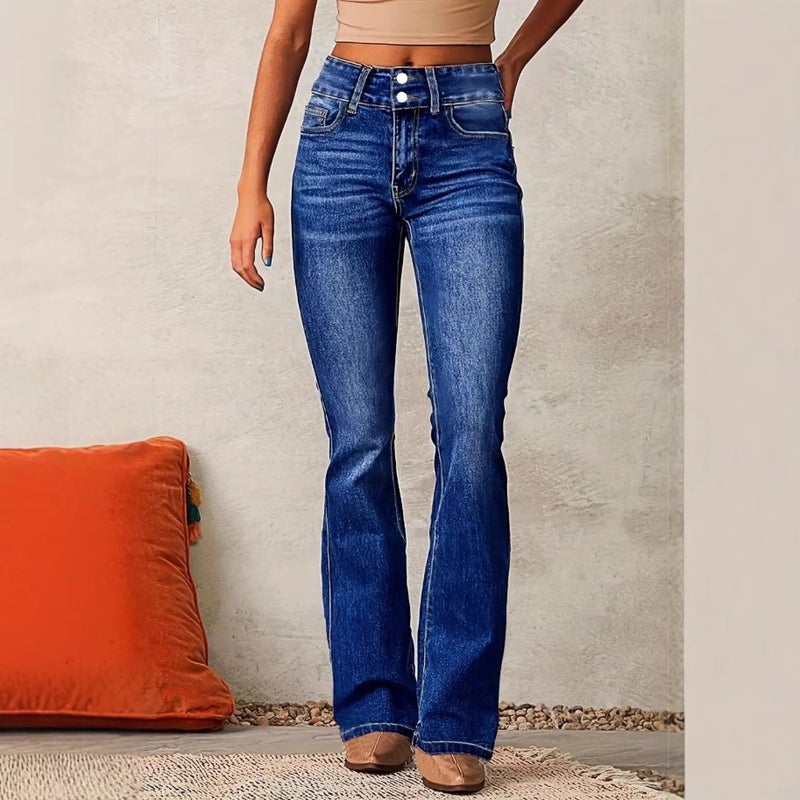 Jeans Women Fashion Slim Washed Street Micro-Pants Women - Image 5