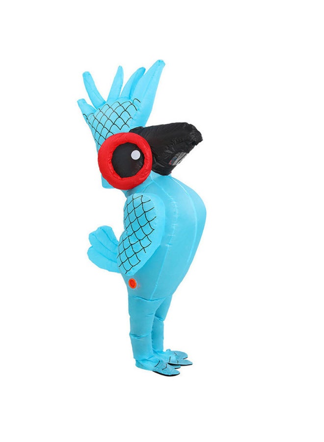 Upright Parrot Inflatable Clothing Birdman Party Party Funny Cos Cartoon Doll Clothing Show Annual Meeting Performance Clothing-Color:Woodpecker 150-190cm_one Size Fits All - Image 2