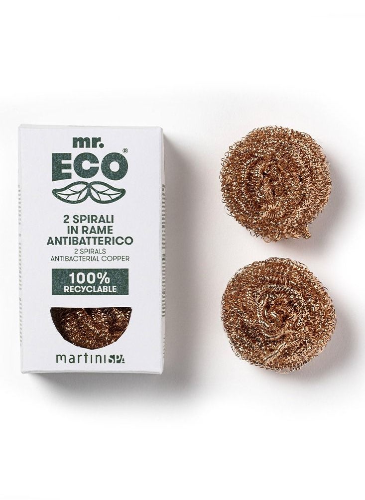 MARTINI 100% Antibacterial Copper Sponge 2 Pieces  - Image 2