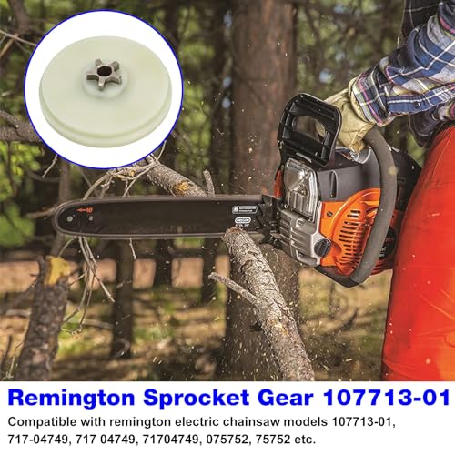 RO6G 107713-01 Sprocket Gear for Remington Electric Chainsaw (2) - Image 3