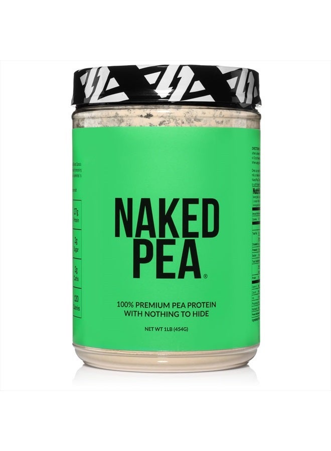 Nakd بروتين البازلاء - عزل بروتين البازلاء - بروتين نباتي، نباتي و نباتي خالص. سهل الهضم، خالي من الكائنات المعدلة وراثيًا، خالي من اللاكتوز، خالي من الصويا وخالي من الجلوتين - 15 حصة - Image 1