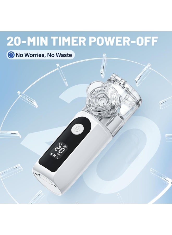 Portable Inhaler Device - Ultralight Nebulizer for Adults & Children - Easy-to-Use Respiratory Care for Travel & Home - Image 2