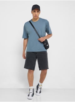 Seventy Five Oversized Crew Neck T-Shirt  - Image 4