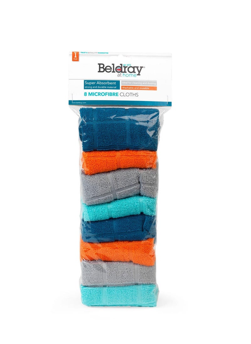 Beldray - Beldray Super Absorbent Microfiber Cloths: Powerful Cleaning, Streak-Free Shine Cleans windows, mirrors, countertops, and more easily. - Image 1