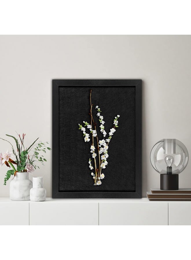 TORASO Cork Board Bulletin Board with Felt,Wood Framed Display Bulletin Board for Walls with Pins, Eye Bolts, gaskets, Screws, Pin Board for Office, School and Home(Black,1pc) - Image 2