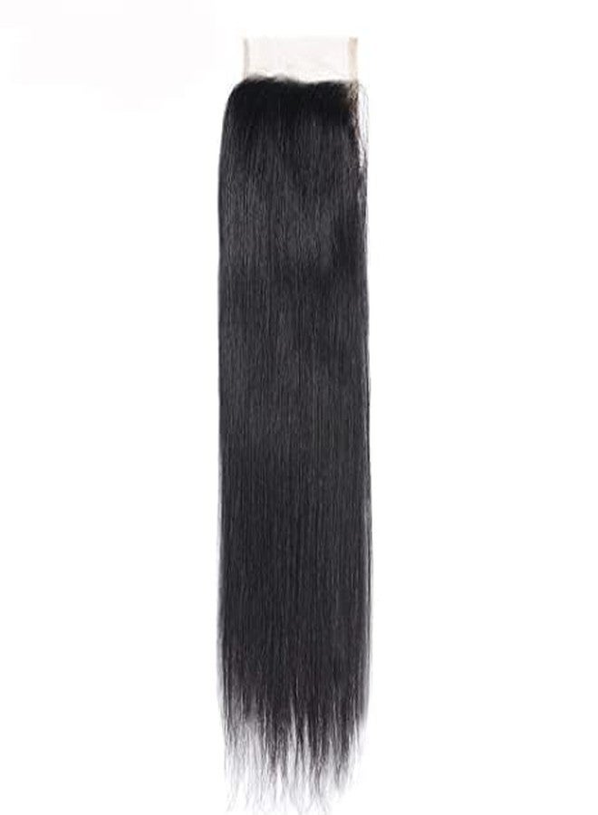 Confidence Human Hair Closure Wigs Topper For Women And Girls 14 Inches (Medium Brown) - Image 2