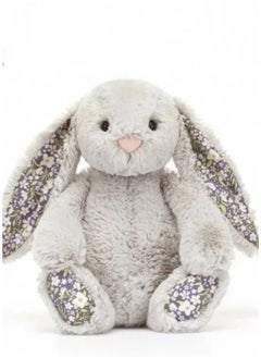 Floral Gray Bonnie Bunny 31cm with a free 3B dust bag.