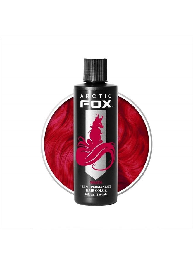 ARCTIC FOX Vegan and Cruelty-Free Semi-Permanent Hair Color Dye (8 Fl Oz, WRATH) - Image 1