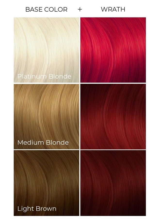 ARCTIC FOX Vegan and Cruelty-Free Semi-Permanent Hair Color Dye (8 Fl Oz, WRATH) - Image 2