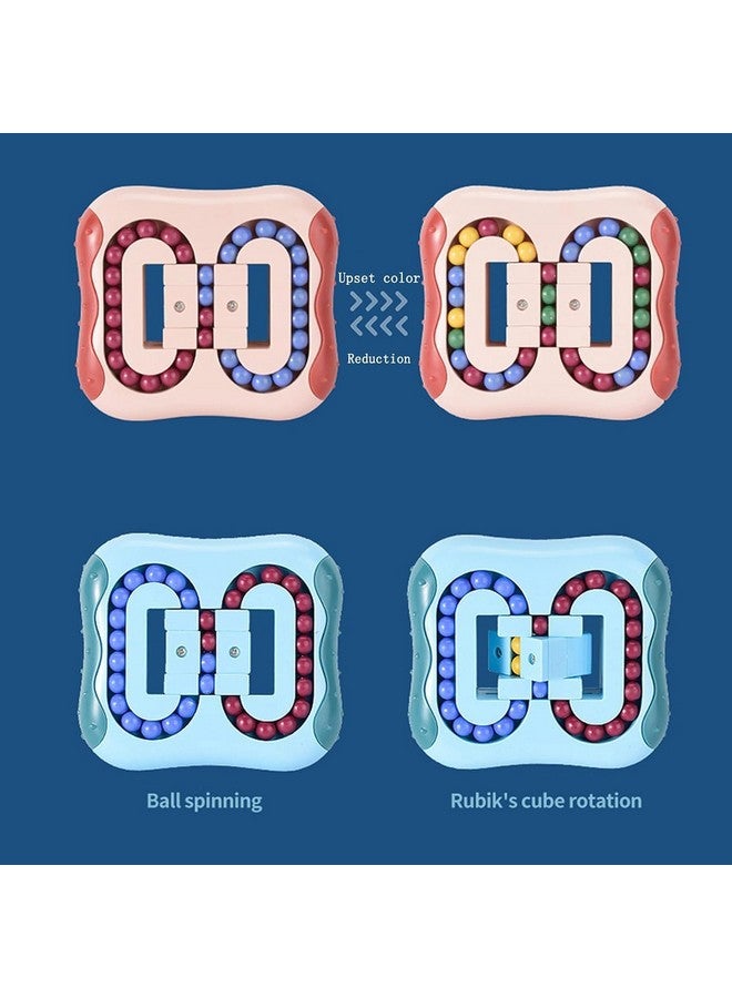 ANAB GIAB ANAB GIAB Magic Bean Cube Toys Rotating Decompression Square Small Beads Magic Cube Children's Puzzle Decompression Special Shape Magic Cube Ball Game Creative Toys, Multi Colour  - Image 4