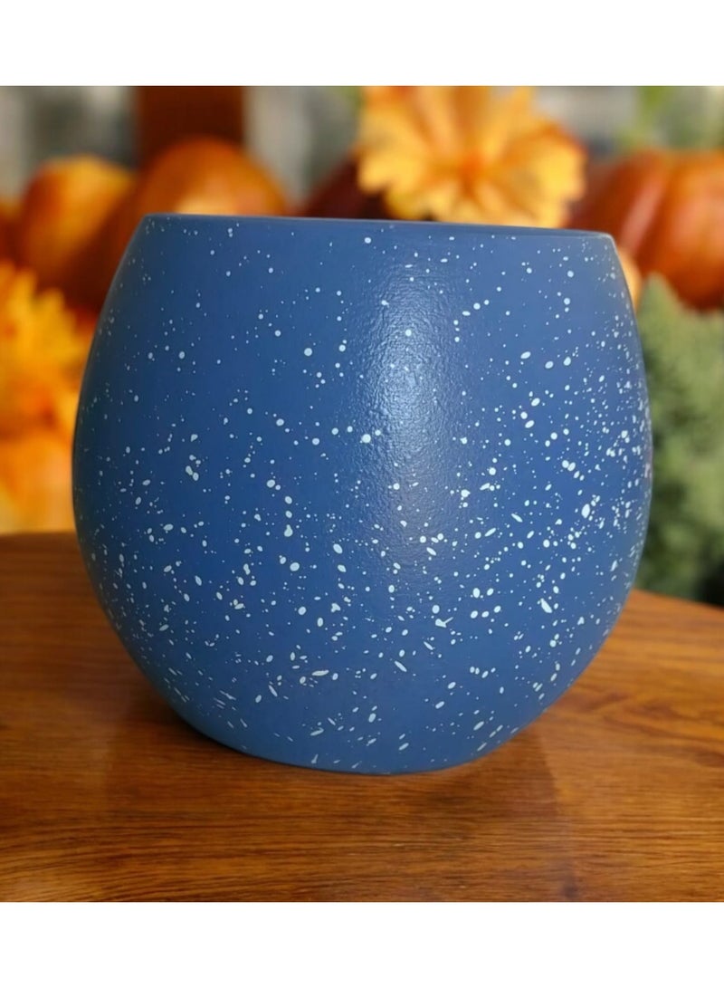 color zone pottery Clay planters for office decor, kitchen accessories and home decor - Image 1