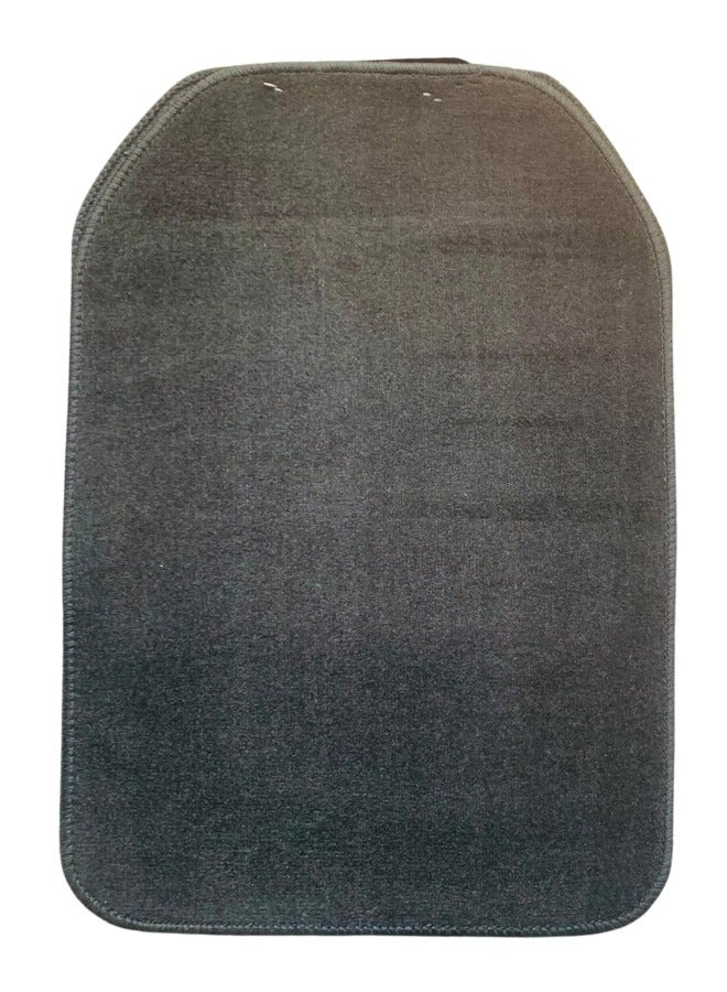 ALLKING Universal Car Mat, Black Colour| Anti Slip Car Floor Mat| Stain Proof| Universal Shape | Easy Installation | Complete Set, Executive Series  - Image 5