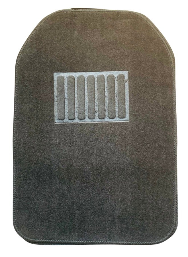 ALLKING Universal Car Mat, Black Colour| Anti Slip Car Floor Mat| Stain Proof| Universal Shape | Easy Installation | Complete Set, Executive Series  - Image 4