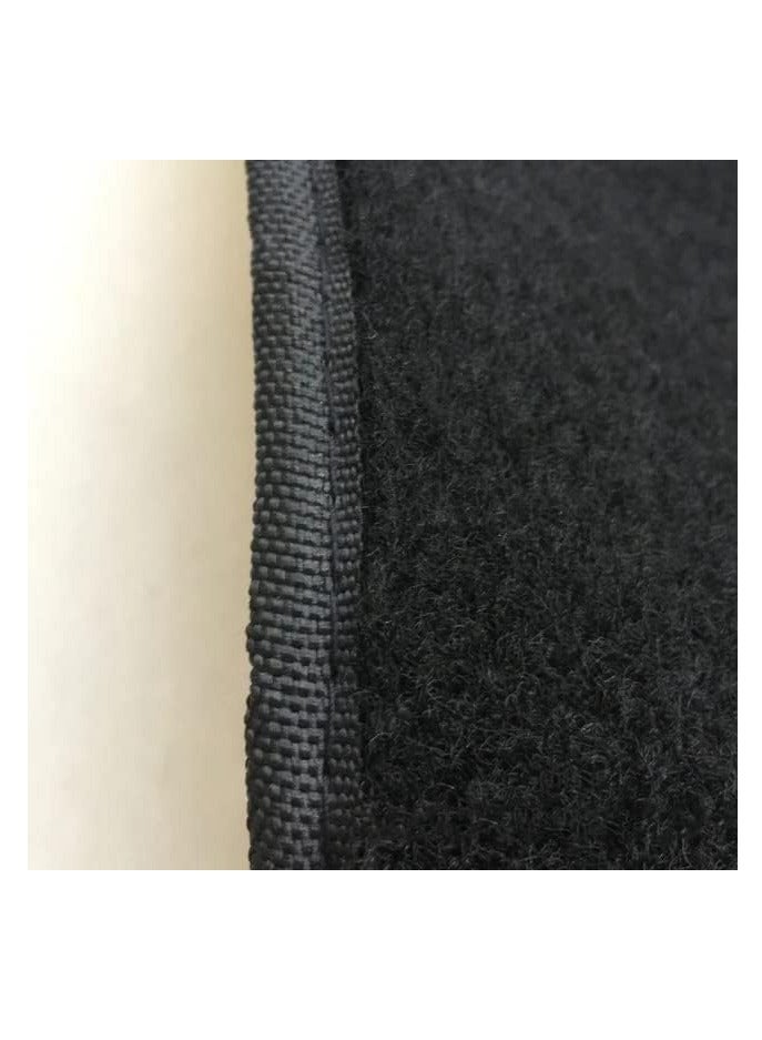ALLKING Universal Car Mat, Black Colour| Anti Slip Car Floor Mat| Stain Proof| Universal Shape | Easy Installation | Complete Set, Executive Series  - Image 3