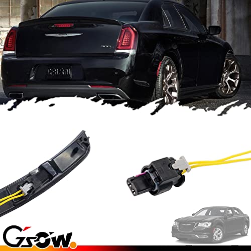 GSOWO 2 PCS Side Marker Light Pigtail Connector Wires for 2015-2024 Chrysler 300 Front/Rear Side Marker Light, Replace #68213844AD, 68213845AD, 68214402AD, 68214403AD - Image 5