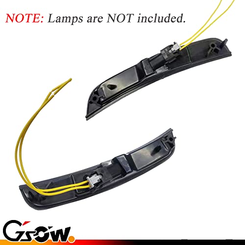 GSOWO 2 PCS Side Marker Light Pigtail Connector Wires for 2015-2024 Chrysler 300 Front/Rear Side Marker Light, Replace #68213844AD, 68213845AD, 68214402AD, 68214403AD - Image 4