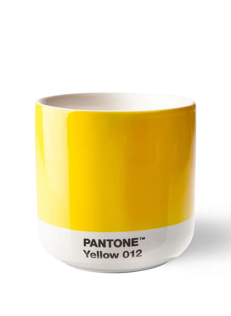 Pantone Sunrise Sip Cortado Thermo Cup – Yellow
