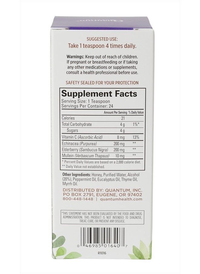 Quantum Elderberry-C Syrup, 4 oz  - Image 2
