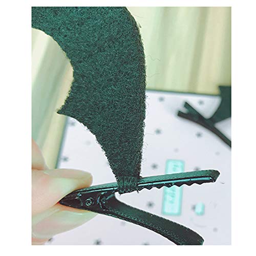 Patiky Halloween Cartoon Hair Clips Hairpin Hair Accessories Cosplay Costume WJR06 (Bats Wing Set) - Image 5