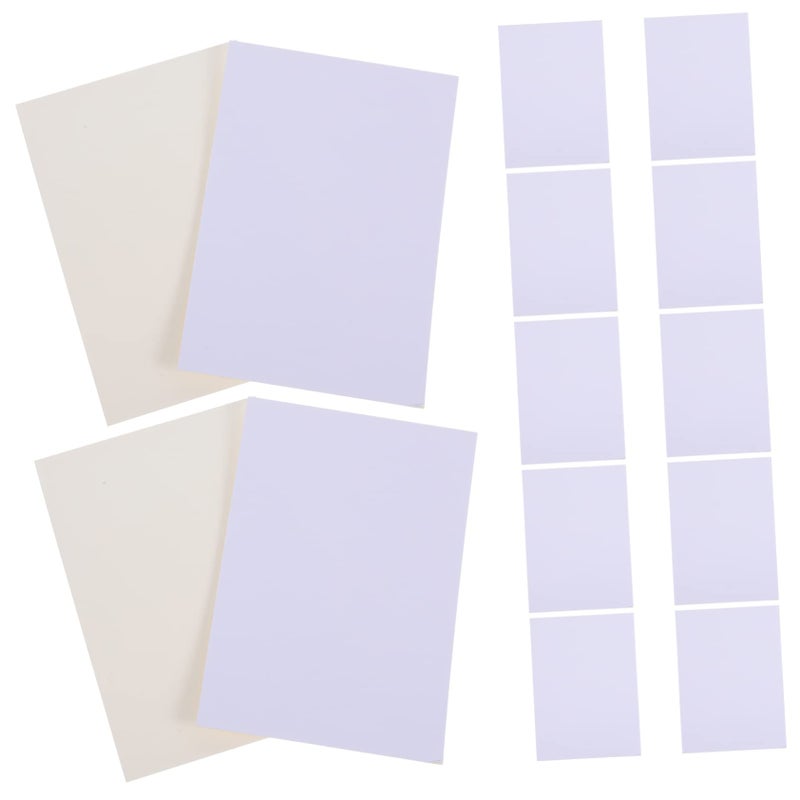 Pre Cut Picture Matting 20 Pack Acid Free Photo Backing Board for Frames - Image 2