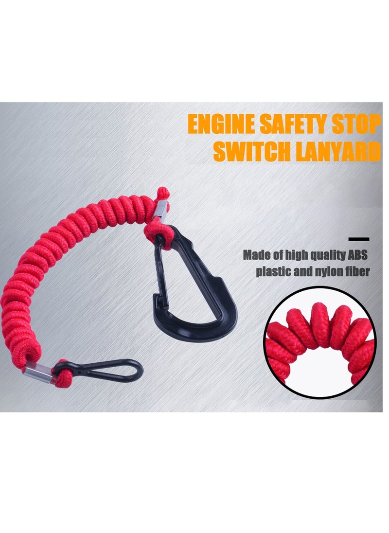 Y&D Boat Engine Emergency Stop Switch Safety Lanyard Cord Replacement, Kill for Mercury Mercruiser Outboard Motor - 15920Q54, 39 Inch/100cm Long  - Image 5