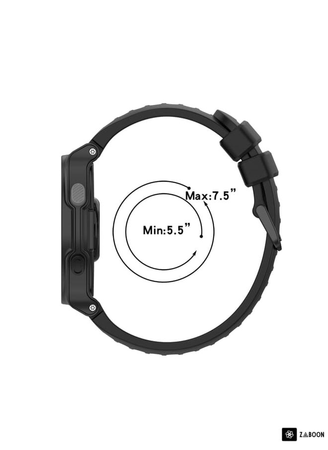 Zaboon - Replacement Band For Garmin Approach S5 Two-Color Silicone - Image 1