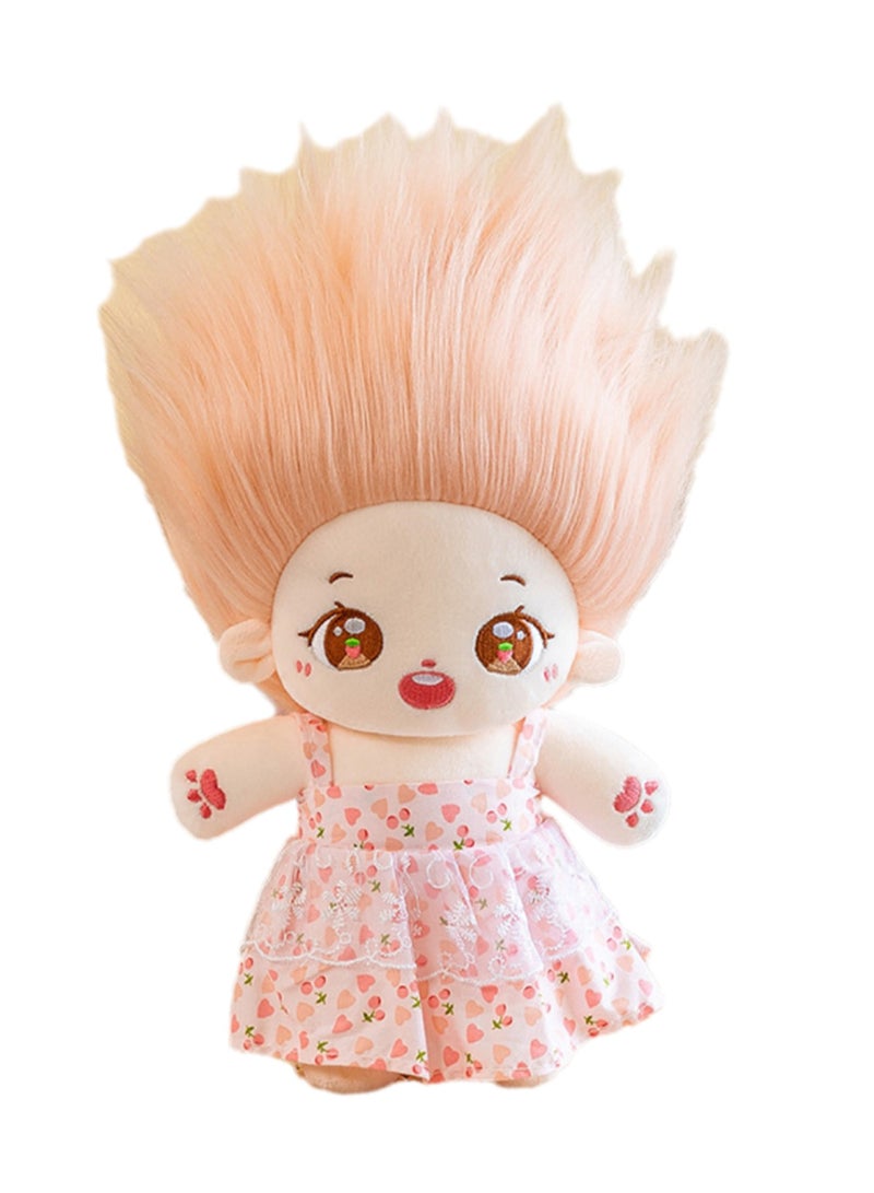 30 CM Cartoon Cute Skirt Little Girl Plush Toy Soft Stuffed Doll For Girls And Boys All Ages Gift (Style B)  - Image 1