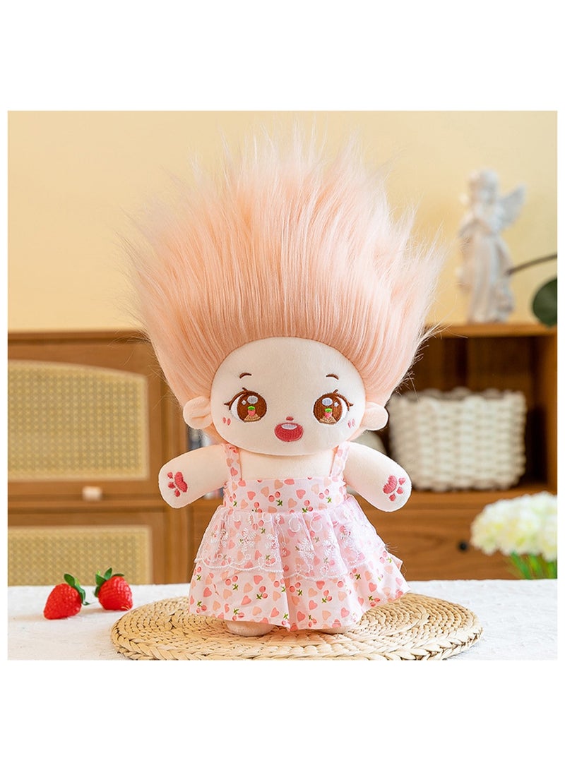 30 CM Cartoon Cute Skirt Little Girl Plush Toy Soft Stuffed Doll For Girls And Boys All Ages Gift (Style B)  - Image 3