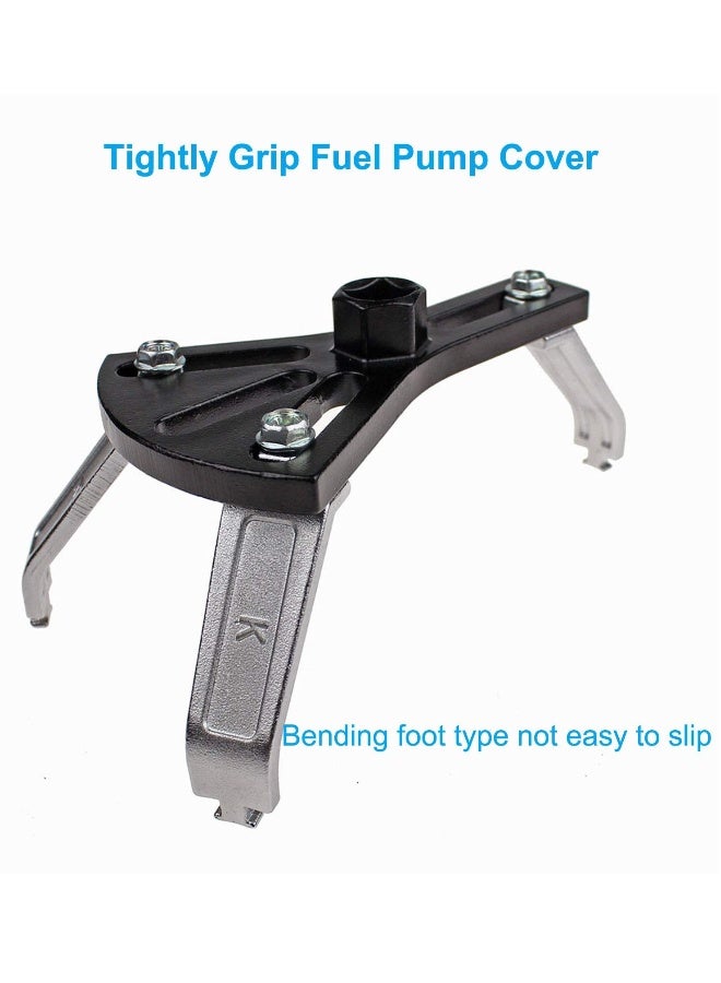 Generic Adjustable Universal Fuel Pump Removal Tool for Easy Fuel Tank Repair, Fits Lock Rings 5.31 to 7.17 Inches  - Image 5