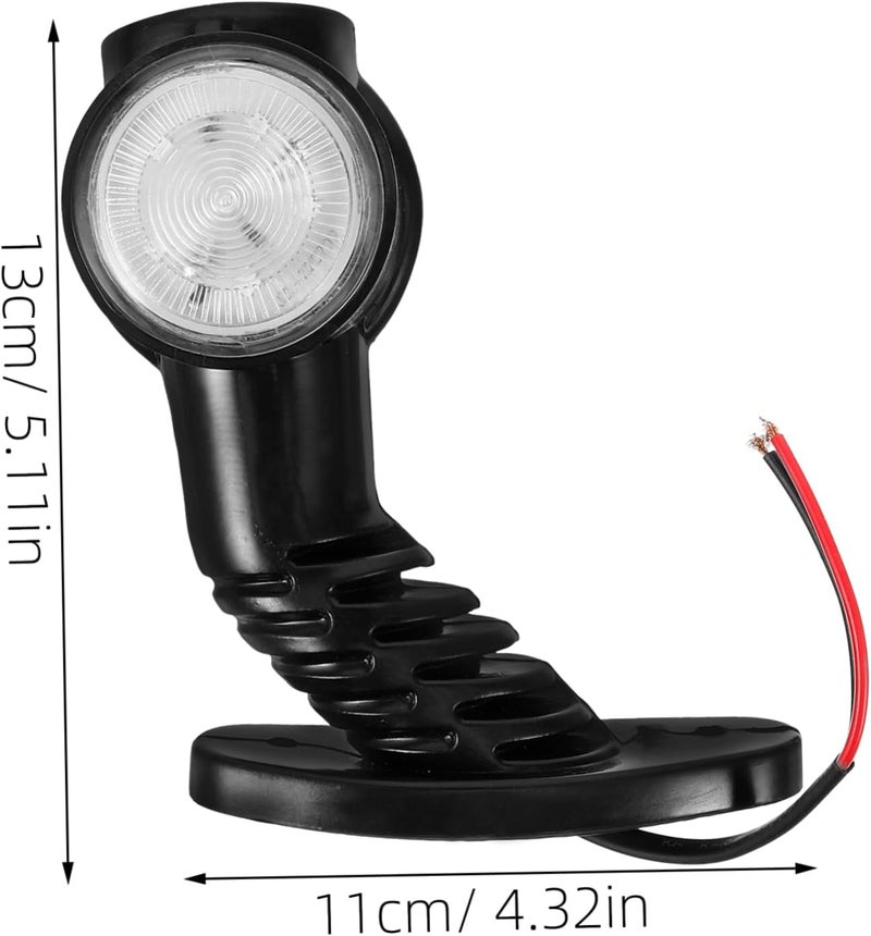 ULTECHNOVO 12-24v Led Trailer Side Marker Lights 2 Pieces Enhanced Visibility Reliable Easy to Operate - Image 4