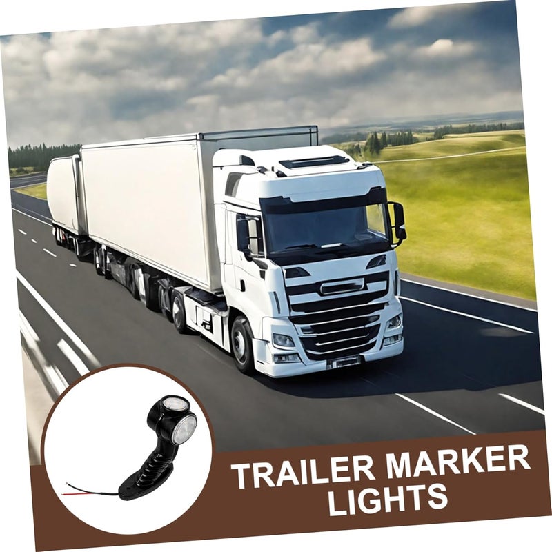 ULTECHNOVO 12-24v Led Trailer Side Marker Lights 2 Pieces Enhanced Visibility Reliable Easy to Operate - Image 2