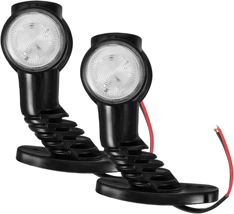 ULTECHNOVO 12-24v Led Trailer Side Marker Lights 2 Pieces Enhanced Visibility Reliable Easy to Operate - Image 1