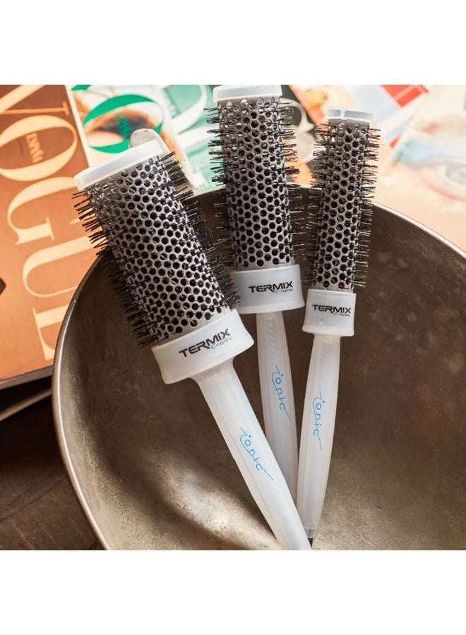 TERMIX Ionic Ceramic Hairbrush Ø 23 mm- Hairbrush that combines the latest ceramic and ionic technology preventing hair damage - Image 4