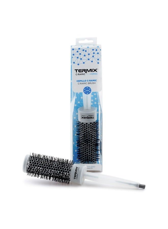 TERMIX Ionic Ceramic Hairbrush Ø 23 mm- Hairbrush that combines the latest ceramic and ionic technology preventing hair damage - Image 2
