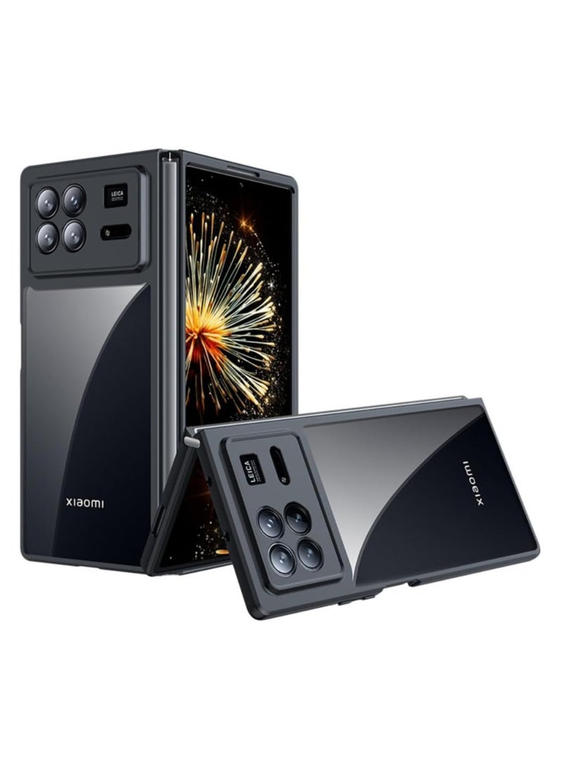جنرال متوافق مع Xiaomi Mix Fold 3 حافظات الهواتف المتوافقة، [مقاوم للسقوط] [مقاوم للعرق] [مقاوم للبصمات] غطاء هاتف مقاوم للصدمات يناسب Mix Fold 3.  - Image 1