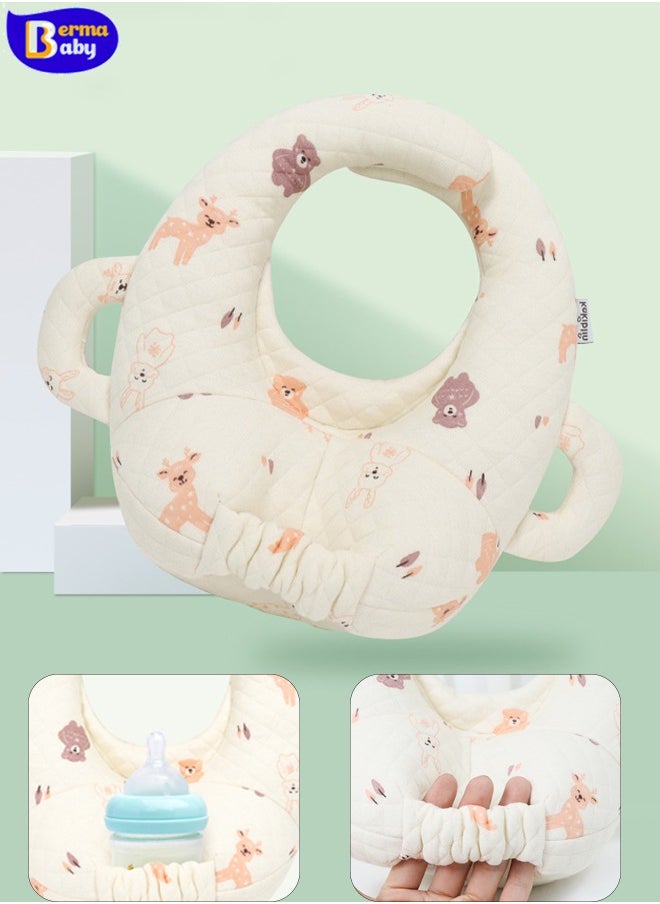 Berma Baby Baby bottle holder, newborn bottle holder, baby self-service feeding pillow, adjustable feeding pillow holder, portable newborn support pillow, maternal and child daily necessities, gifts for boys and girls  - Image 1