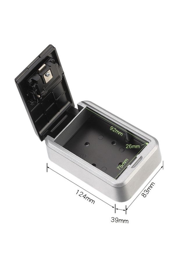 Generic - KB-Q-FSG Large Capacity Wall-Mounted Key Box Password Key Storage Box(Black) - Image 1