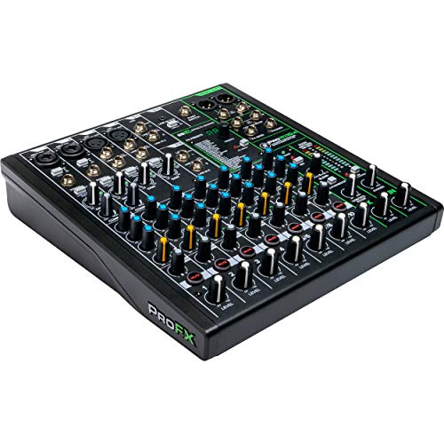 Mackie ProFX10v3 10-Channel Professional Analog Mixer with USB, Onyx Mic Preamps and GigFX Effects Engine - Image 1