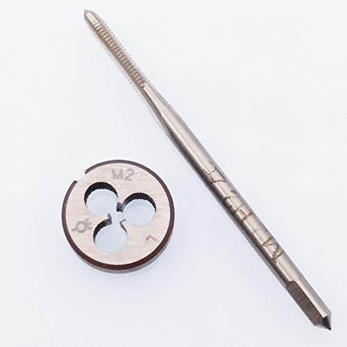 Yodaoke HSS M2 x 0.4mm Tap and M2 x 0.4mm Die Metric Thread Left Hand - Image 2