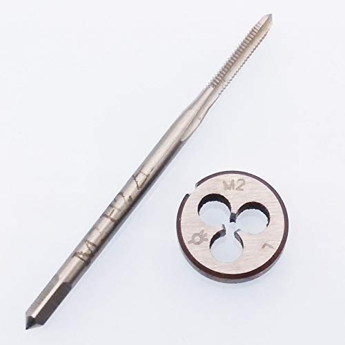 Yodaoke HSS M2 x 0.4mm Tap and M2 x 0.4mm Die Metric Thread Left Hand - Image 3